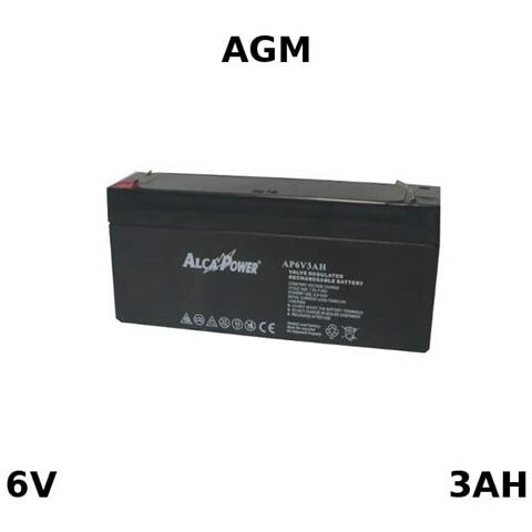 Batteria Piombo Agm 6v 3ah - Foto 1