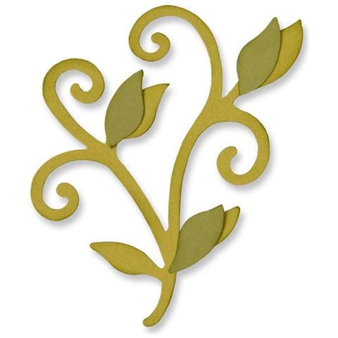 Fustella Bigz Rami Ramo Foglie Foglia Big Shot Sizzix Feltro Pelle Carta 661734 - Foto 1