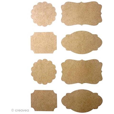 32 Adesivi Kraft - Barocco - Foto 2