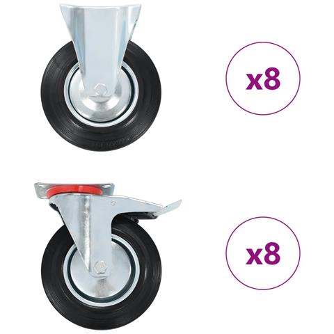 Rotelle 16 pz 200 mm - Foto 1