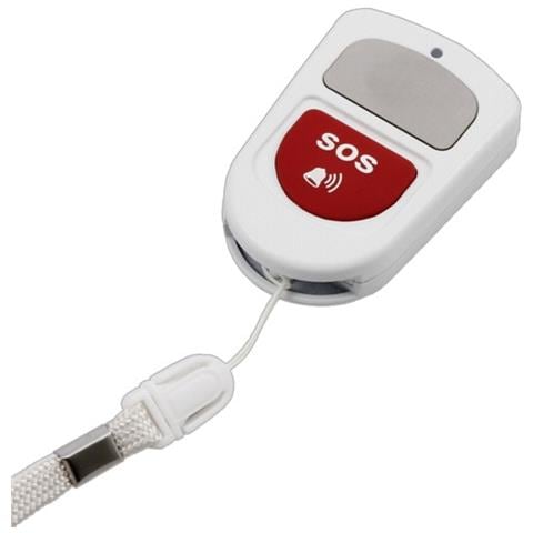 5912, RF Wireless, Bianco, Security system, Pulsanti, 4 cm, 6 cm - Foto 1