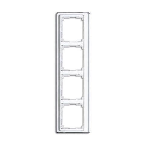 Sl 584 Ww Bianco Placca Per Interruttori E Coperchio Per Presa - Foto 1