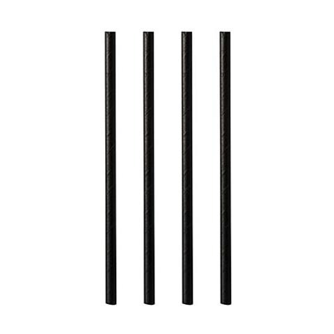 87511 Cannuccia Monouso 100 Pz Nero - Foto 1