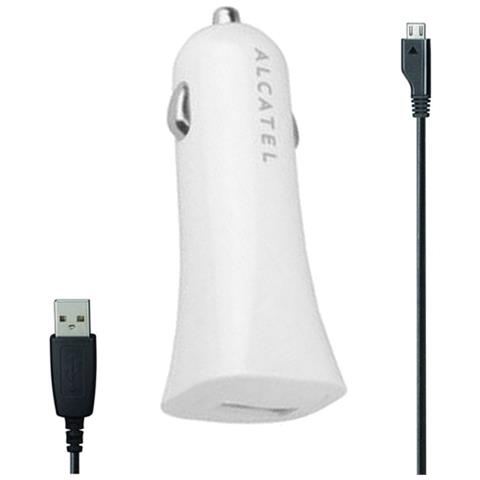 Caricabatterie Originale Da Auto Per Accendisigari Usb Cc50 10w + Cavo Microusb Black - Foto 1