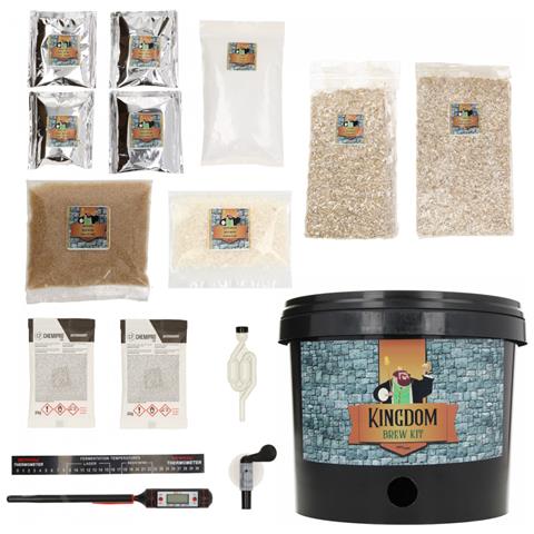 Kingdom Brew Kit, Kit Di Produzione Birra - Tripel, Miscela Completa Di Malto Per Birra Da 5l - Foto 1
