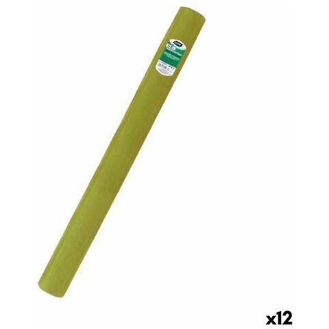 Rotolo Di Tovaglia Algon Verde Limone 1 X 10 M (12 Unità) - Foto 1