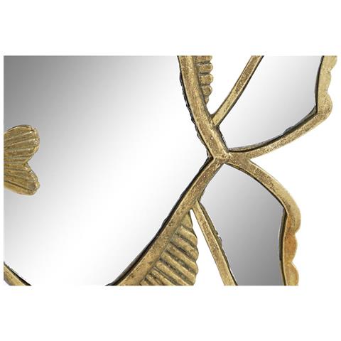 Decorazione Da Parete Dkd Home Decor 25 X 3 X 38 Cm Dorato Pesce - Foto 2