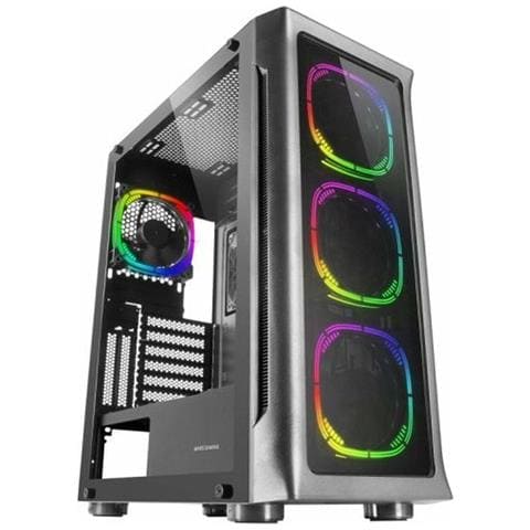 Case Computer Desktop Atx Mars Gaming Mc-neo Argb Nero - Foto 1