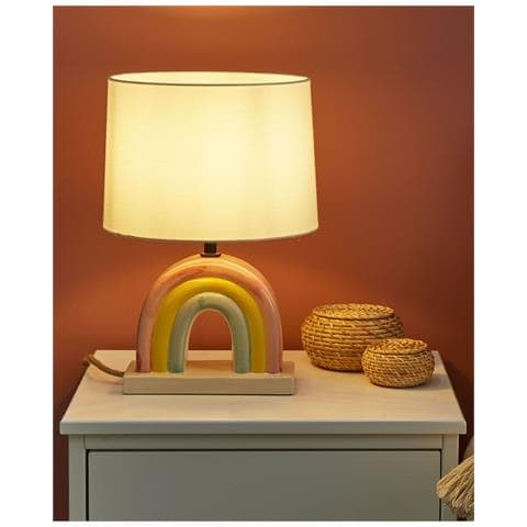 Lampada Da Tavolo Titna Ceramica Multicolore - Foto 8