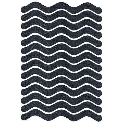 Adesivi Antiscivolo Per Vasca Da Bagno, Adesivi Antiscivolo Per Doccia Black - Foto 1