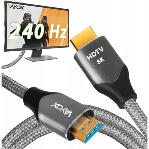 Cavo Hdmi 8k 1m Va0329-1 Vayox - Foto 1