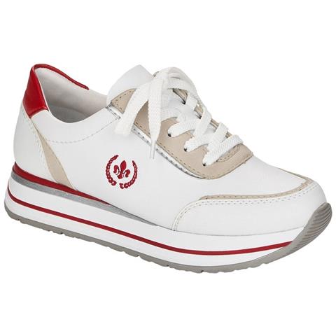 Weiss Casual Closed Shoes Scarpe Basse Sintetico E Tessile Scarpe Donna Bianco Eu 36, N3555-80 - Foto 2