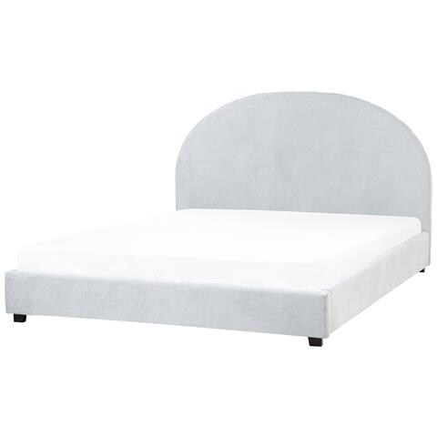 Letto Ad Acqua Tessuto Vaucluse 160 X 200 Cm Azzurro - Foto 2