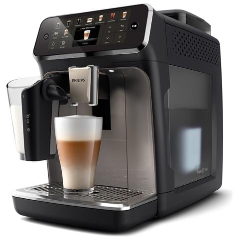 Macchina da Caffè Espresso Automatica Latte GO 5500 EP5549/70 Serbatoio 1.8 Lt. Potenza 230 Watt Colore Nero Argento - Foto 1