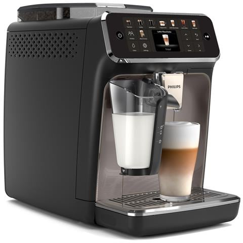 Macchina da Caffè Espresso Automatica Latte GO 5500 EP5549/70 Serbatoio 1.8 Lt. Potenza 230 Watt Colore Nero Argento - Foto 2