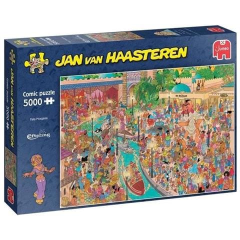 Puzzle - Jumbo - Efteling Fata Morgana 5000 Pezzi - Puzzle Di Jan Van Haasteren, Qualità E Stile Unico - Foto 1