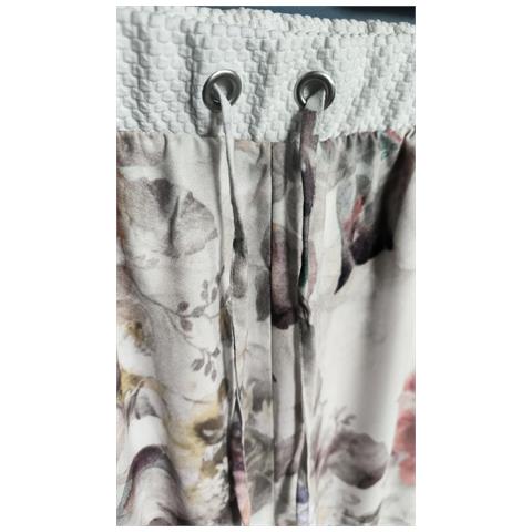 Vila Pantaloni Da Donna Comodi, Larghi Ed Eleganti Bianchi A Fiori Taglia M - Foto 6