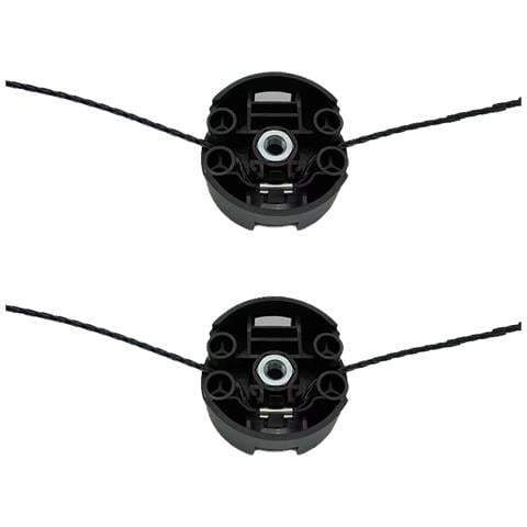 Base Di Ricambio Per Testina Tagliaerba 2 Pezzi Compatibile Con Bosch Afs 23-37, Base Testina Tagliaerba In Nylon F016f04839, F016800431 - Foto 1