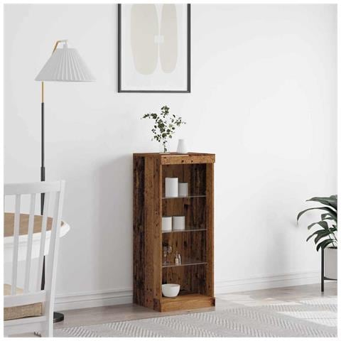 Credenza Legno vecchio 41 x 37 x 100 cm Legno multistrato - Foto 2