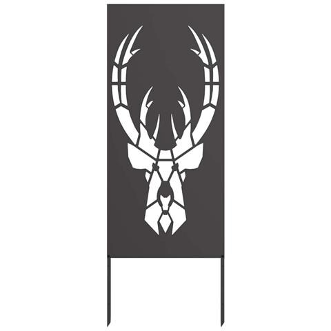 Pannello Decorativo da Giardino Nero 50 x 140 cm - Foto 1