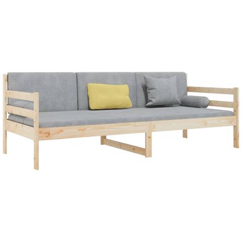 Lusso Casadino - Dormeuse Senza Materasso 80x200 Cm In Legno Massello Di Pino - Foto 2