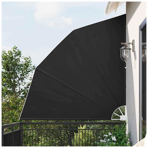 Schermo di Privacy per Balcone Antracite 210 x 210 cm Tessuto - Foto 2