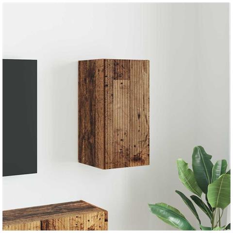 Mobile TV da parete Legno vecchio 30 x 31 x 60 cm - Foto 2