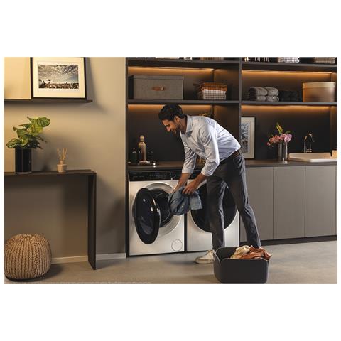 I-Pro Serie 5, Lavatrice Carica Frontale 10 KG, 20% più efficente della classe A, 1400 giri, Bianco, Direct Motion, Refresh, Wi-Fi, HW100B14959NEUIT - Foto 2