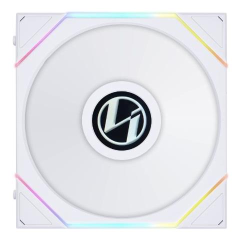Uni Fan TL LCD Case per computer, Processore Ventilatore 14 cm Bianco 1 pz - Foto 1
