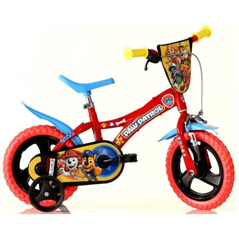 Bici Da Bambino Misura 12'' Art. 612l-pw Bicicletta Da Bimbo Linea Paw Patrol - Foto 1