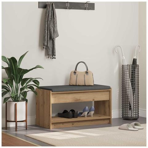 Panca per ingresso Rovere Artigianale 83 x 38 x 45 cm - Foto 2