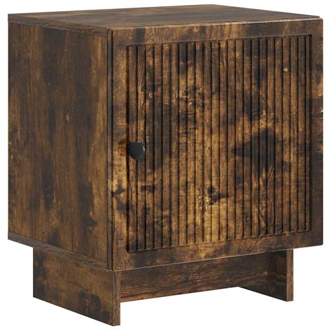 Armadio da Notte Rovere Fumo 43 x 34,5 x 50 cm - Foto 1