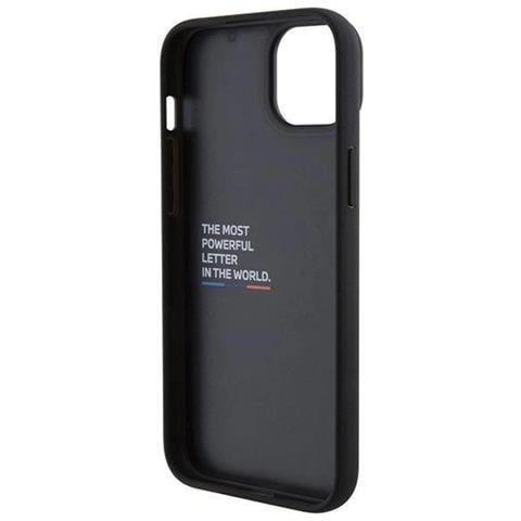 Bmw Timbro In Pelle Per Iphone 15 Plus Con Timbro Tricolore - Colore Nero - Foto 2