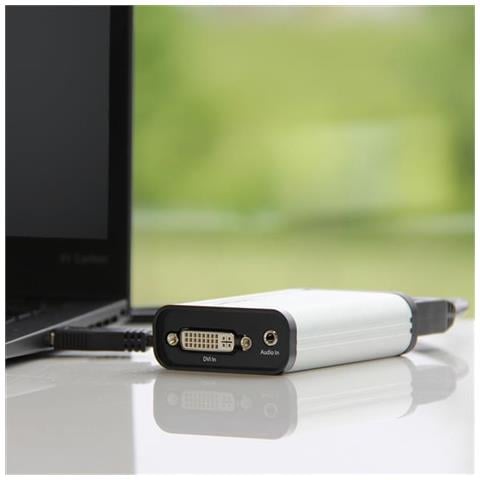 Scheda Acquisizione Video USB 3.0 a DVI - 1080p 60fps - Alluminio - Dispositivo Cattura Video HD ad alte prestazioni - Foto 2