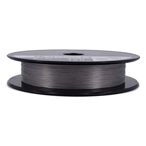 Kairiki 8, 300 Meter, Grigio Chiaro, 0.100mm / 6.5kg, Filo Da Pesca Intrecciato, 59wpla68r11 - Foto 4