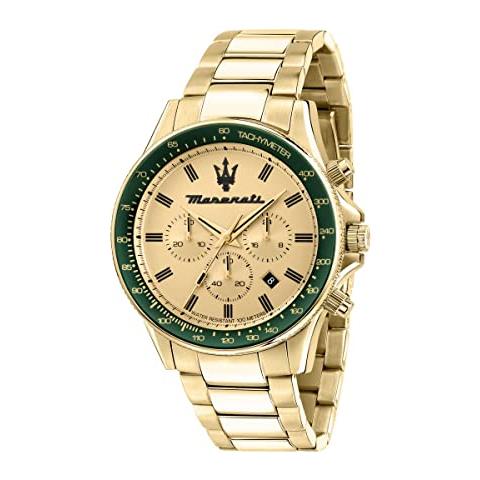 R8873640005 C Uomo 44mm Acciaio Oro Acciaio Oro Oro Quarzo Cronografo 10atm - Foto 2