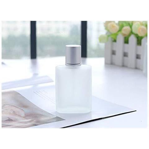 50ml Svuotare Vetro Del Profumo Della Bottiglia Dello Spruzzo Atomizzatore Riutilizzabile Smokey Glass - Foto 2