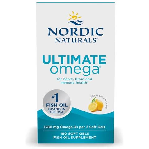 Ultimate Omega Epa & Dha 180 Gel Morbidi Gusto Limone - Foto 1