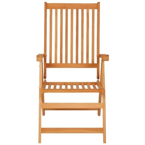 Sedie da Giardino 2 pz con Cuscini Beige Massello di Teak - Foto 10