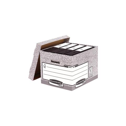 Bankers Box, 292 x 404 x 335 mm, 390 x 333 x 290 mm, A4, Grigio - Foto 1
