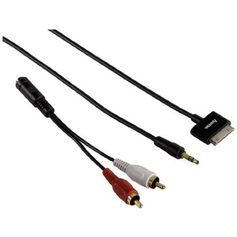 Audio Cable, iPod plug - 3.5 mm jack plug Nero cavo per cellulare - Foto 1