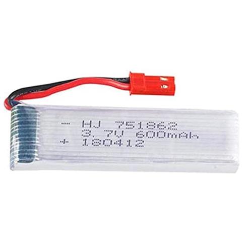 1 Pezzo Batteria Lipo Ricaricabile (3.7v 600mah) Per Rc Droni Quadricotteri Udi U817 U817c U817a U818a Wltoys V959 V969 V979 V989 V999 V929 V949 V212 V222 Rc - Foto 2