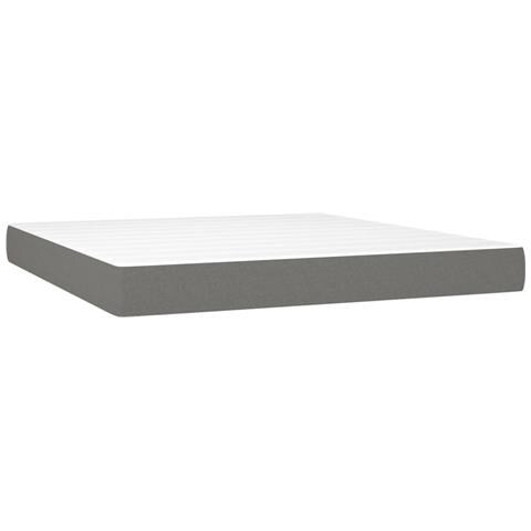 Materasso A Molle Insacchettate Grigio Scuro 180x200x20 Cm - Foto 1