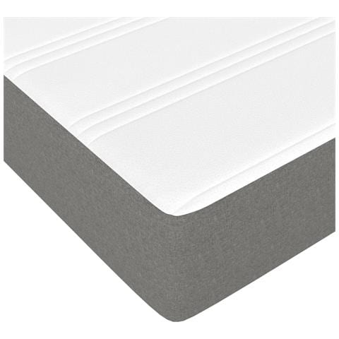 Materasso A Molle Insacchettate Grigio Scuro 180x200x20 Cm - Foto 6