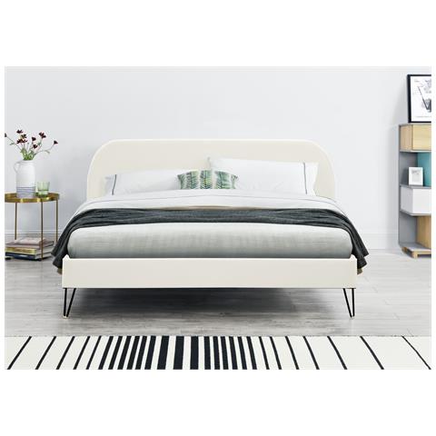 Phoenix Letto In Velluto Beige 140 X 190 Cm - Foto 10