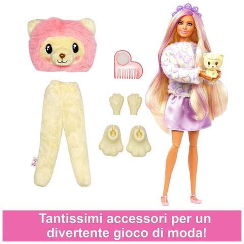 Barbie Cutie Reveal Serie Pigiamini Leone - Foto 10