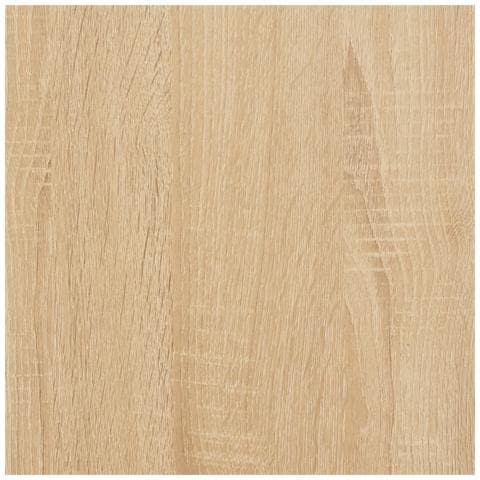 Comodino Rovere Sonoma 34x35,5x45 Cm In Legno Multistrato - Foto 2