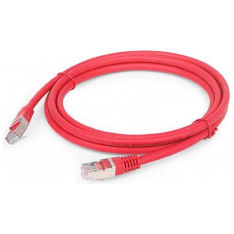 Pp6a-lszhcu-r-3m Cavo Di Rete Rosso Cat6a S /ftp (s-stp) - Foto 1