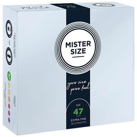 Preservativi Mister Size Ø 4,7 Cm (36 Pcs) - Foto 1