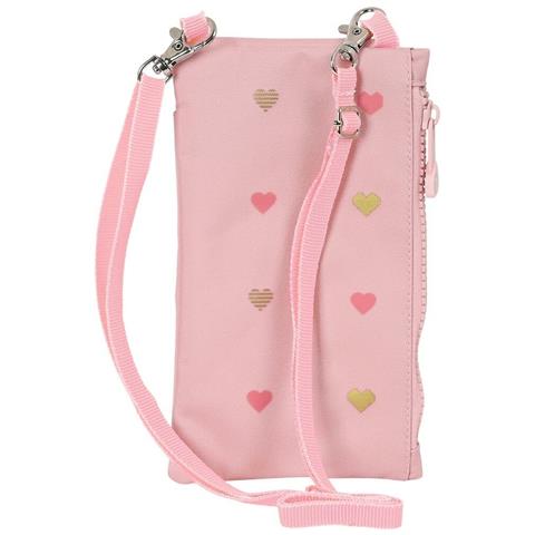 Portamonete Glow Lab Hearts Custodia Per Cellulare Rosa - Foto 2